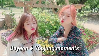 doyeon x yoojung cute moments ✨💖 [upl. by Einama]