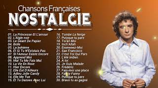 💕Nostalgie Chansons Françaises Mix 2024 ♫Jeane Manson Frédéric François Michel Sardou Aznavour [upl. by Mehetabel]