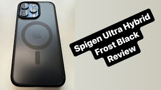 Spigen Ultra Hybrid Frost Black Surprisingly Brilliant  iPhone 15 Pro Max [upl. by Assirral845]