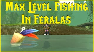 Season of Discovery Max Level Fishing in Feralas [upl. by Ranique]