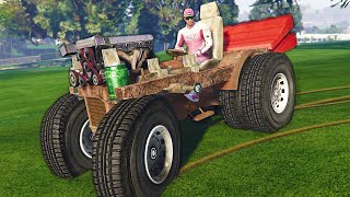 I Found a Tractor Faster Than Supercars  GTA Online The Contract DLC [upl. by Aernda]