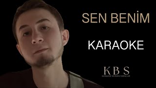 Tuğkan  Sen Benim  Kaliteli Karaoke [upl. by Troyes]