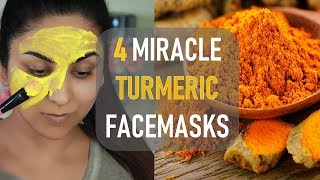 BRIGHTENING TURMERIC FACE MASKS TO TRY RIGHT NOW ALL SKIN TYPES [upl. by Seigel]