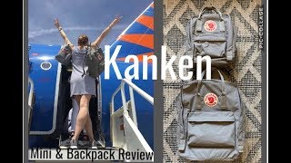 Fjallraven Kanken Review Mini VS Backpack [upl. by Asiram]