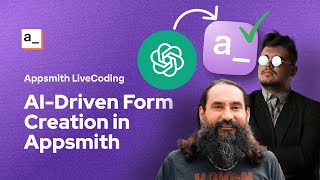 Appsmith LiveCoding  AIDriven Automated Form Creation [upl. by Conny]