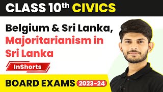 Belgium and Sri Lanka Majoritarianism in Sri Lanka  Class 10 Civics Inshorts 202324 [upl. by Ahsehyt]