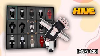 MCPE COSMETICS For Hive 4d skins cosmetics mcpe  120 [upl. by Ludwog]