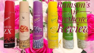 Ramsons Air Freshener Review এয়ার ফ্রেশনার চয়েজ [upl. by Annij287]