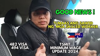 Minimum Salary ng mga Temporary Skilled Worker sa Australia tinaas na l Buhay Auto Mechanic [upl. by Nolham]