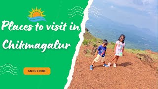 Chikmagalur trip  places to visit in Chikmagalur  mullyanagiri hills  hebbe falls jeep safari [upl. by Naek]