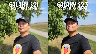 Galaxy S21 vs Galaxy S23 camera test Time to upgrade 🤔 [upl. by Kries]