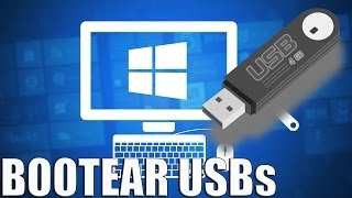 Como instalar Windows desde una USB bootear USBs [upl. by Alleynad]