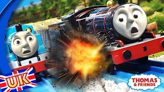 Runaway James Chase amp Crash Full UK  The Adventure Begins Thomas amp Friends Remake [upl. by Nylazor]