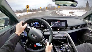 2022 Hyundai Elantra N DCT  POV Driving Impressions [upl. by Yeung570]