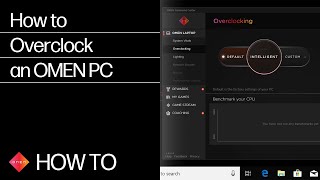 Overclock an OMEN Computer  OMEN Gaming  HP Support [upl. by Nnyla]
