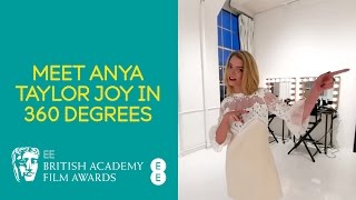 EE BAFTAs 2017 Meet Anya TaylorJoy in 360 [upl. by Corissa436]