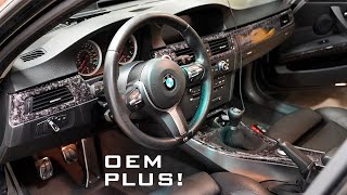 BMW F Series Steering Wheel Fits My E90 3 Series Install DIY [upl. by Yuh]