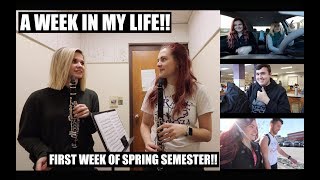 FIRST WEEK OF SPRING SEMESTER  ECU 2019 [upl. by Nocaj925]