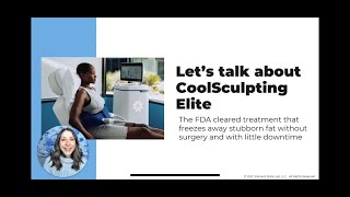 CoolSculpting Elite Version  Everything You Need To Know  Element Body Lab  2022 [upl. by Iron]