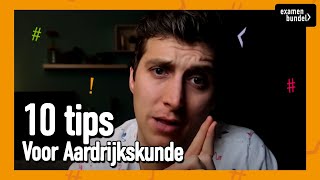 10 handige examentips voor aardrijkskunde  Examenbundelnl [upl. by Mannos248]