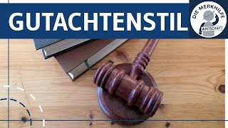 Gutachtenstil  Rechtsmethode einfach erklärt  Aufbau eines juristischen Gutachtens BGB [upl. by Endres775]