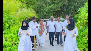 Welcoming Thalaivar Rajinikanth to Kuda Villingili Maldives [upl. by Lavicrep210]