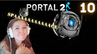 Portal 2 Blind First Playthrough Part 10 Ending W Credits [upl. by Ahon172]