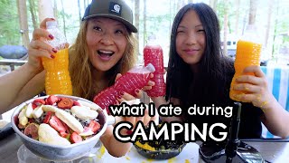 Camping Mukbang Making my own Juice while camping 🏕️ [upl. by Nakashima222]