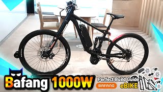 Building the Ultimate SuperPowered EBike Bafang 1000w BBSHD Installation Guide [upl. by Flori]