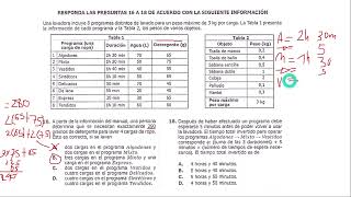 Preguntas de Matemáticas ICFES 2024 Programas de lavado [upl. by Jessalin]