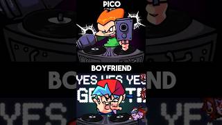 FNF Freeplay Pico VS Boyfriend Animation Comparison [upl. by Llertnom]