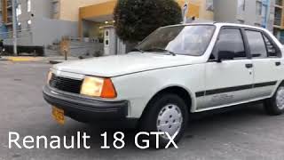 Renault 18 GTX 2 Litros 5 Velocidades [upl. by Feeley]