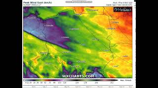 Wichura nad Polską Gdzie i kiedy najsilniejszy wiatr [upl. by Aziul354]