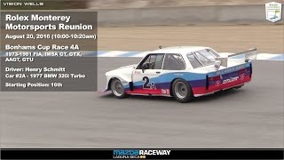 1608201000RMMRBonhams Cup Race 4A  Car 2A 1977 BMW 320i Turbo [upl. by Hutchison19]