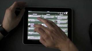 Tweetdeck on iPad [upl. by Getraer]