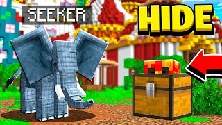 10000 Dumbo MINECRAFT Hide and Seek CHALLENGE MCPE [upl. by Annelise]