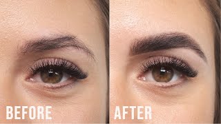 How to Tint Eyebrows Step By Step Tutorial  Thuya NYC [upl. by Annawot]