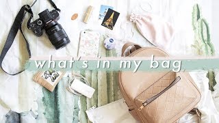 Whats In My Travel Bag 🎒 [upl. by Airamanna381]