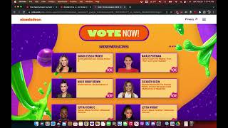 A 21YearOld Votes for Kids Choice Awards 2023 [upl. by Zilada810]