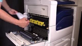 Xerox® WorkCentre® 712072207225 Clearing a Jam in the Fuser [upl. by Justicz]