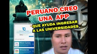 Creo una APP para ingresar a la universidad [upl. by Trevlac]