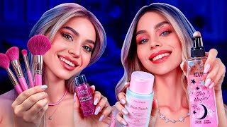 ASMR We Doing Your The Most One Colored Skincare amp Makeup [upl. by Jovita277]