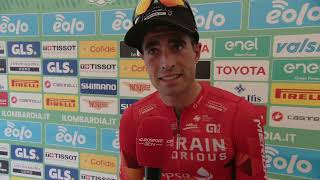 Mikel Landa  Interview at the finish  Il Lombardia 2022 [upl. by Lubet412]