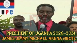 NEXT UGANDAN PRESIDENT JIMMY AKENA OBOTE 20262031 [upl. by Barthelemy717]