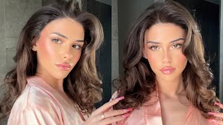 how to do your makeup amp hair like a SUPERMODEL [upl. by Eelah]