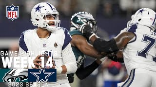 Philadelphia Eagles vs Dallas Cowboys  2023 Week 14 Game Highlights [upl. by Ortensia]