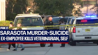 Murdersuicide leaves Florida veterinarian exemployee dead [upl. by Aihtnis]