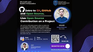 MLSA Event  Introduction to Git GitHub Open Source  Live Open Source Contribution on a Project [upl. by Ahsemo995]