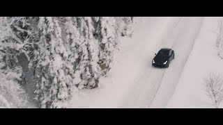 Ferrari GTC4Lusso Snow Run [upl. by Eilah165]