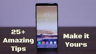 25 Amazing Tips to Customize your Samsung Galaxy Note 8 [upl. by Coyle]